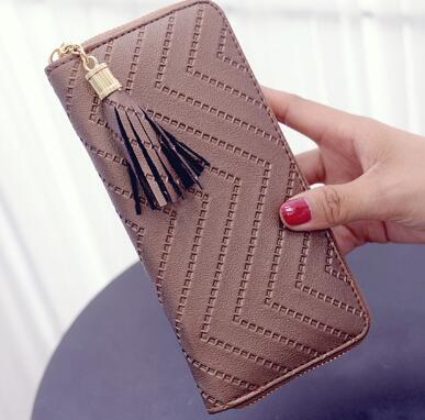 Women Long Wallet Lady Leather Wallet Clutch