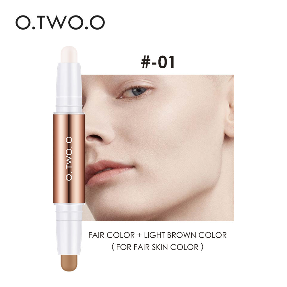 Double Head Repair Stick . Three-Dimensional Highlight Concealer