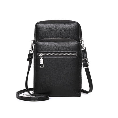 Bags For Men Solid Color Zipper