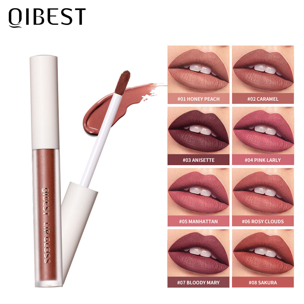 Velvet Matte Lip Gloss Matte Moisturizing