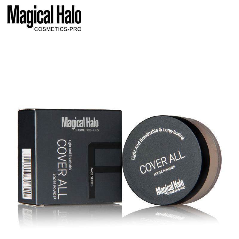 Three-Color Natural Concealer Loose Powder Fixed