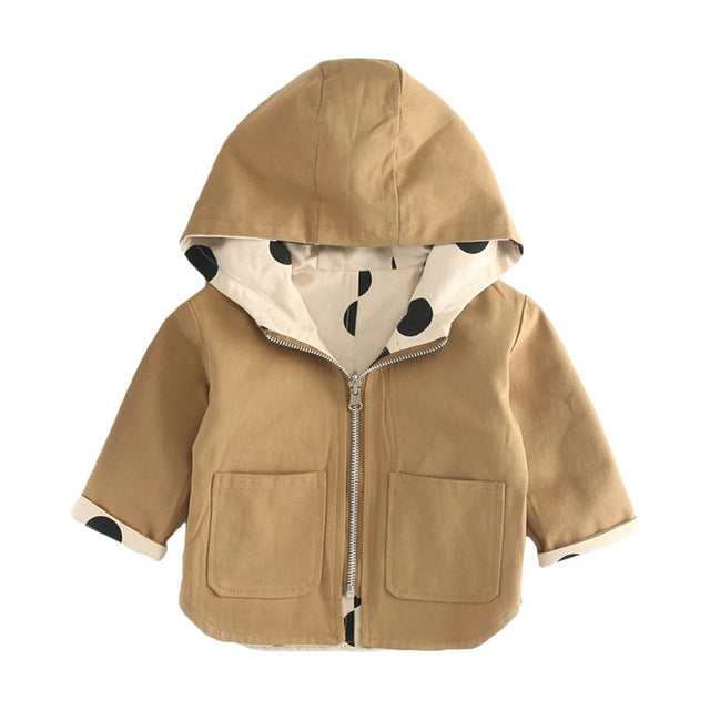 Baby Kids Jacket Coat Windbreak Fall