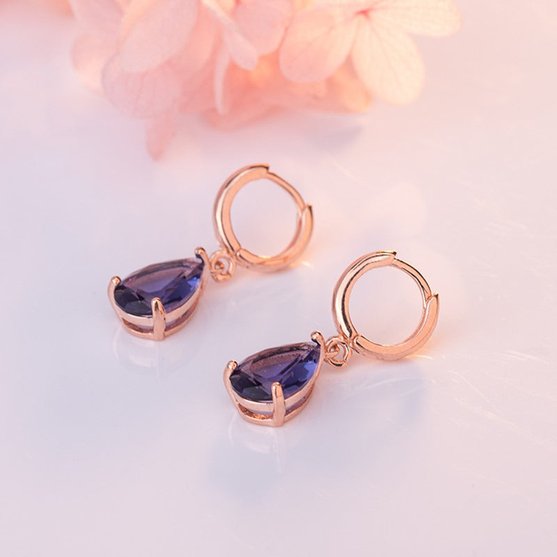 Water Drop shaped Earrings and Jewelry