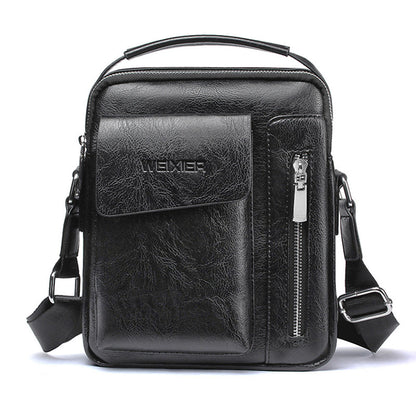 Casual Men Shoulder Bag High Quality Male Bag PU Leather Handbag