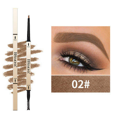 Eyebrow Pencil, Natural Waterproof Non-Fading Very Fine Three-Dimensional