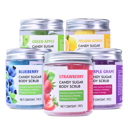 Scrub Cream Fruit Fragrance Bath Salt Scrub