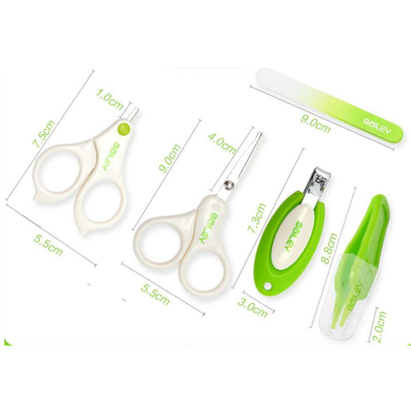 5 PCS/Set Baby Nail Scissors Set Nail Clippers Trimmer