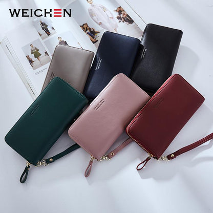 Women Long Clutch Wallet Large Capacity Phone Pocket Card Holder Carteras