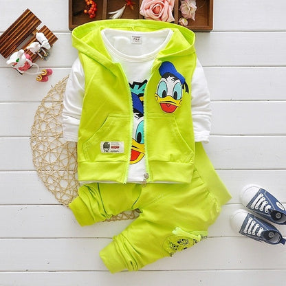 Boys Clothes Suits Cartoon Donald Duck