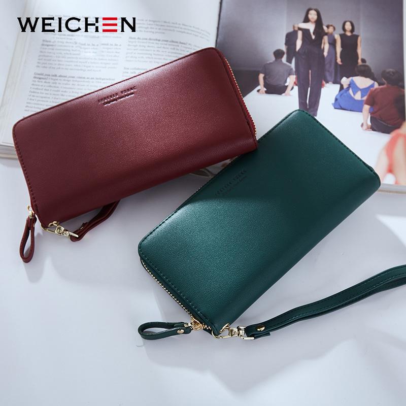 Women Long Clutch Wallet Large Capacity Phone Pocket Card Holder Carteras