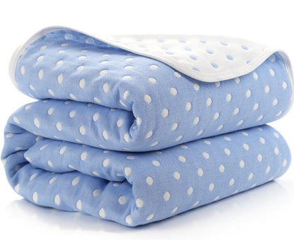 Baby Blankets Newborn Muslin Cotton 6 Layers Thick Swaddle Kids Receiving Blankets