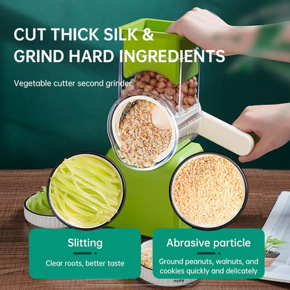 Household vegetable cutting artifact hand roller multifunctional potato shredder shredder slicer grinding powder wiper