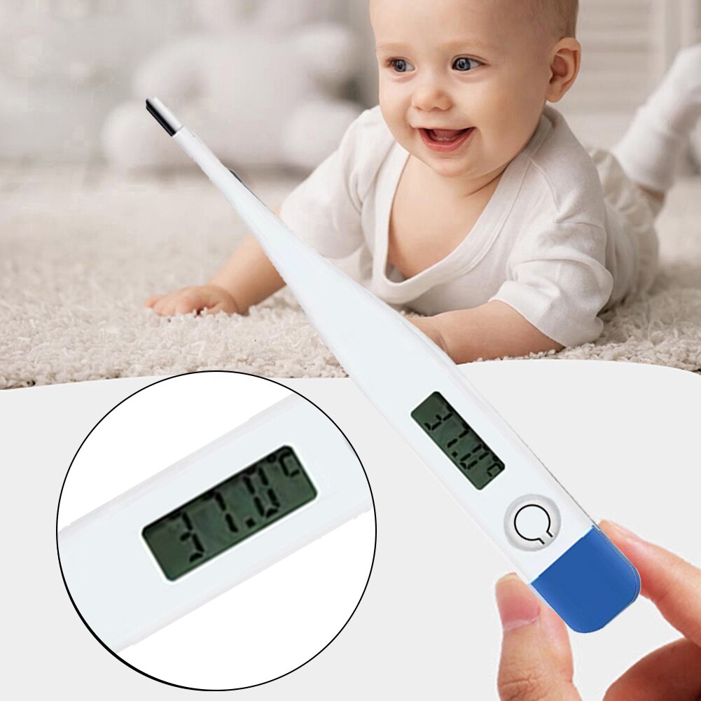 Digital LCD Thermometer Medical Baby Adult Body Kid Safe Mouth Temperature