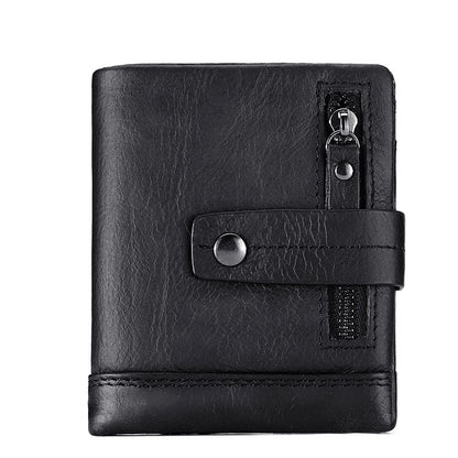 Men's Bag Zipper Buckle Multi-Card  Men's Wallet