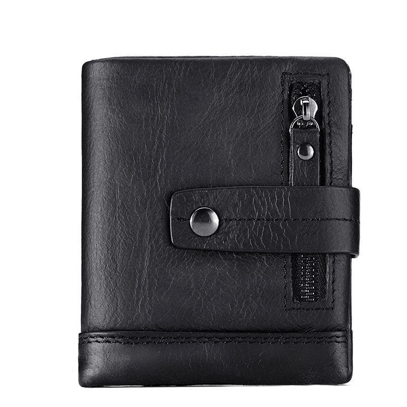 Men's Bag Zipper Buckle Multi-Card  Men's Wallet