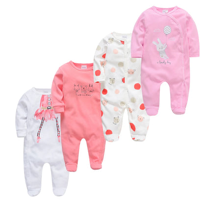 4 pcs/lot New Born Body Bebes Clothing