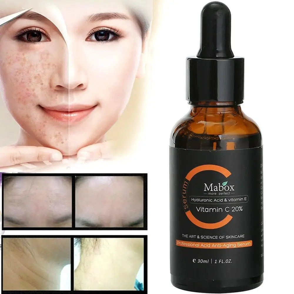 MABOX  Retinol Whitening Face Cream + Vitamin C Whitening Serum Anti aging Moisturizer Face Cream