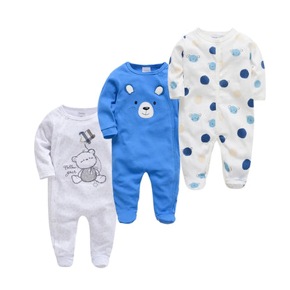 4 pcs/lot New Born Body Bebes Clothing