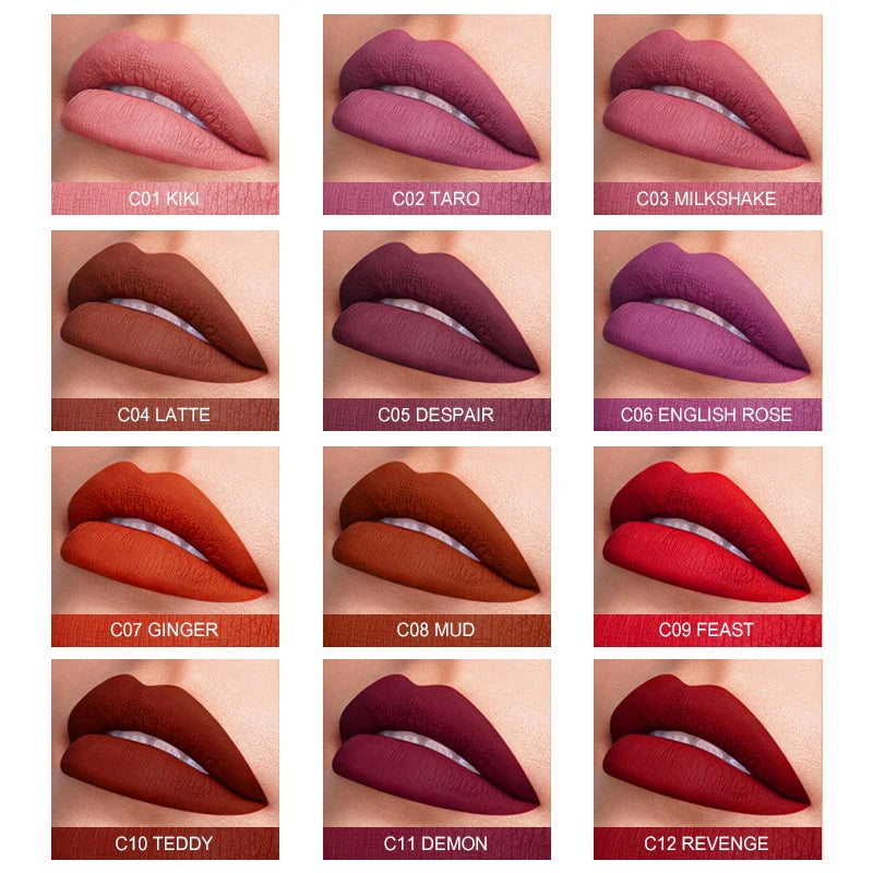 Waterproof Lip Gloss Matte Liquid Lipstick