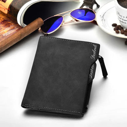 Wallet Men Soft Leather wallet with removable card slots multifunction men wallet purse male clutch top quality !