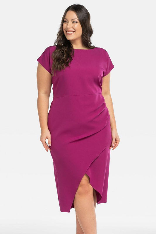  Plus size dress model 196874 Karko 