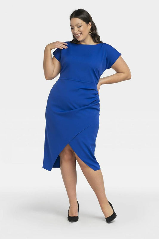  Plus size dress model 196875 Karko 