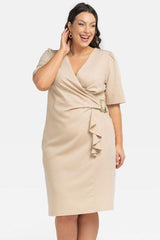  Plus size dress model 196891 Karko 