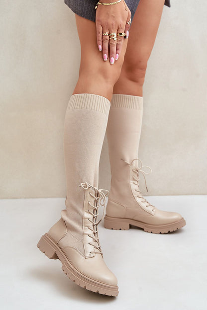 Thigh-Hight Boots Step in style