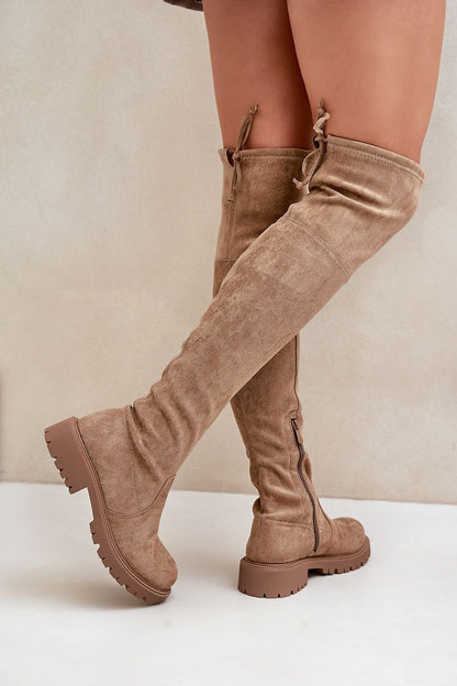 Thigh-Hight Boots Step in style