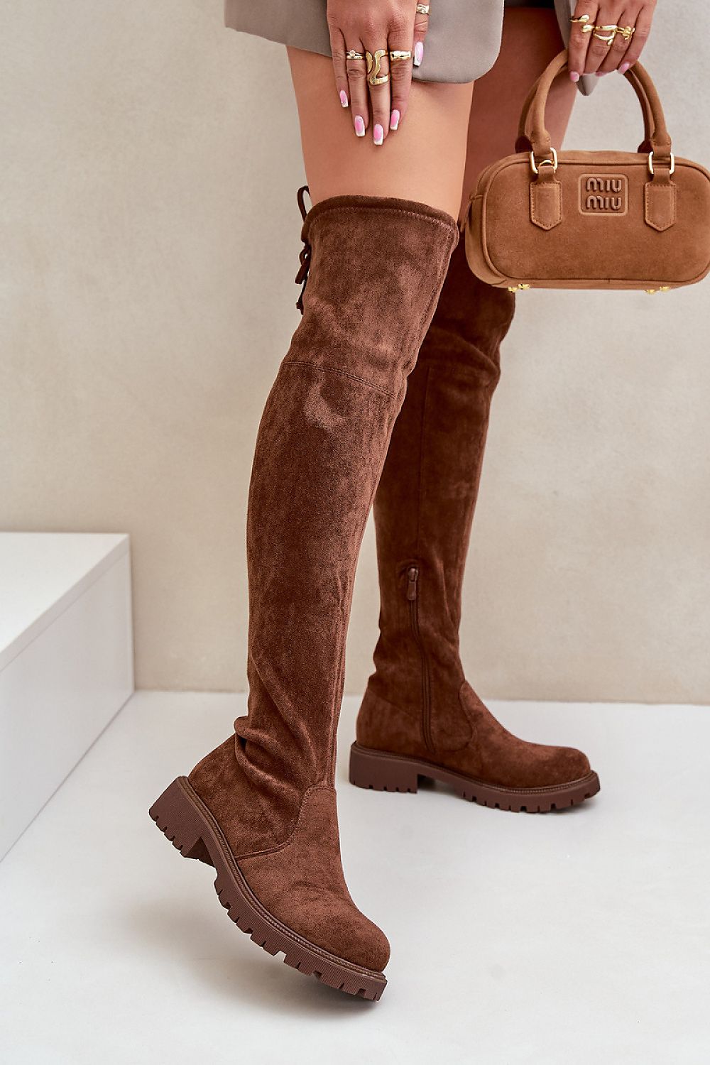 Thigh-Hight Boots Step in style