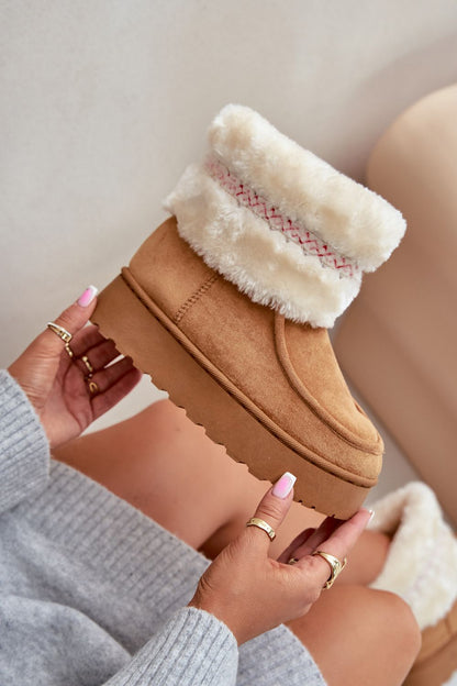 Snow boots Step in style