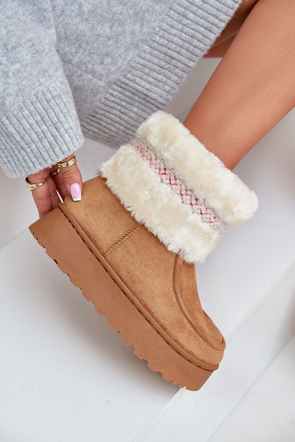 Snow boots Step in style