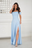  Long dress model 208190 Bicotone 