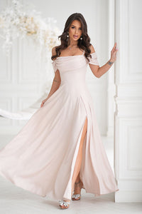  Long dress model 208191 Bicotone 