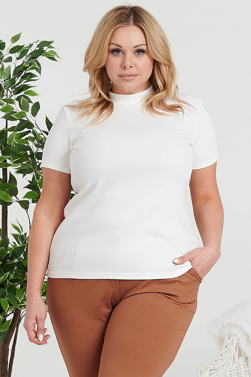 Plus size blouse Karko