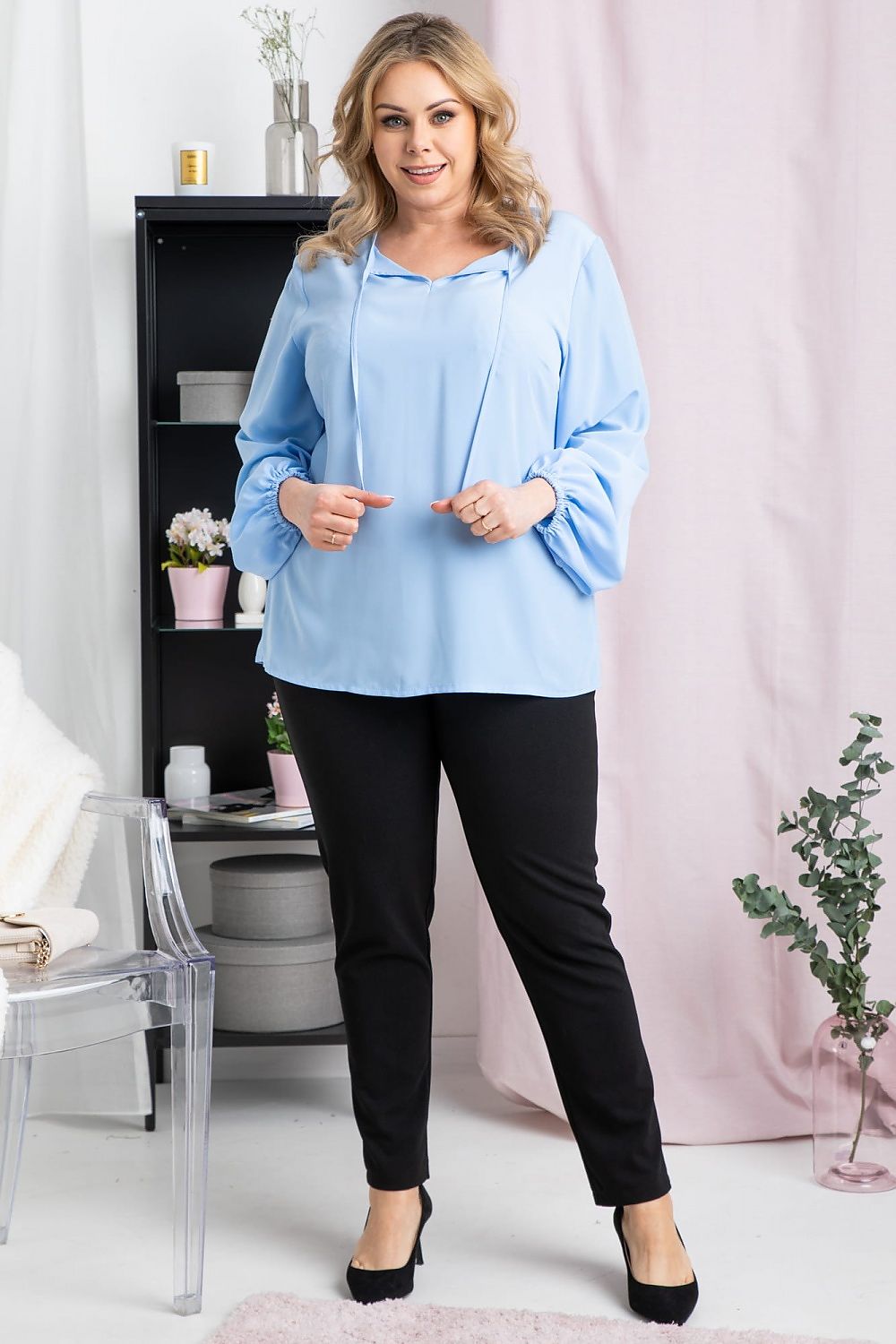 Plus size blouse Karko