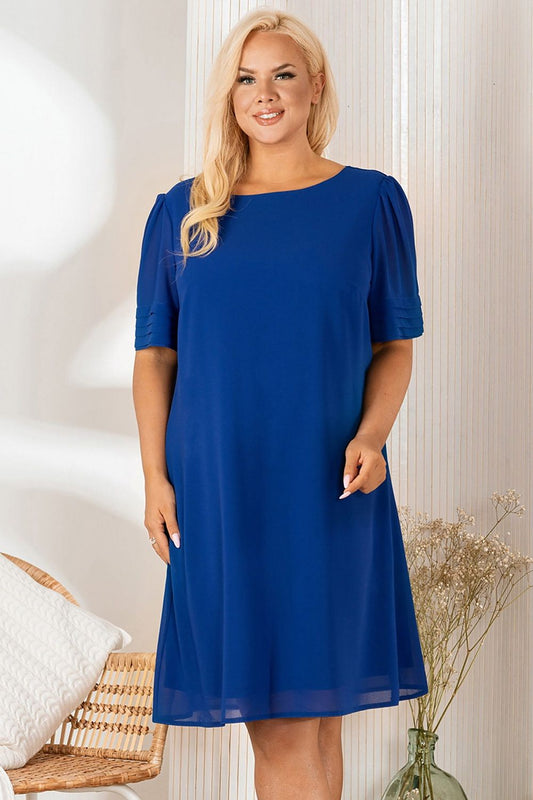  Plus size dress model 180450 Karko 