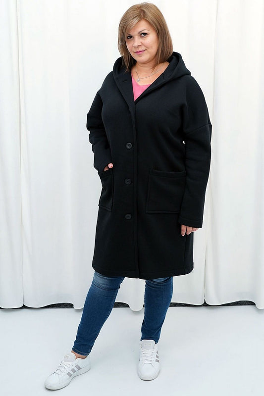  Coat plus size model 184904 Karko 