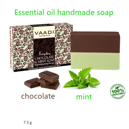 Chocolate Mint Essential Oil Soap