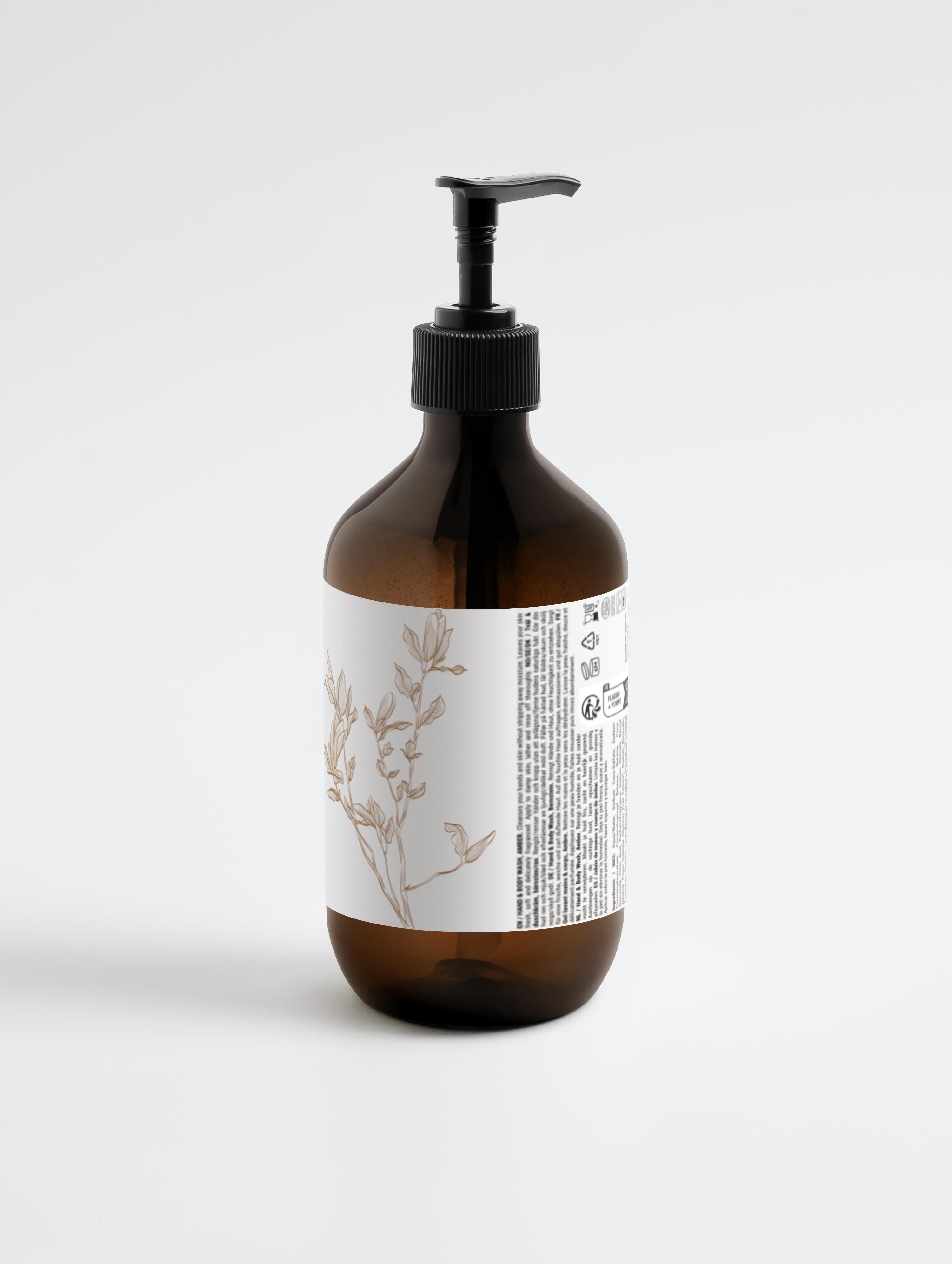 Hand & Body Wash, Patchouli & Amber Vanilla